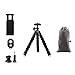 Phone Tripod Phone Stand with Bluetooth Camera Remote and Phone Holder for iPhone X 8/8s 7 7 Plus 6s Plus 6s 6 SE Samsung Galaxy S8 Plus S8 Edge S7 Action Camera GoPro/Akaso More (BLACK6)