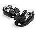 ESTAMICO Baby Patent Leather Mary Jane Infant Dress Shoes Girls 12-18 Months Black