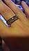 Three Keys Jewelry 8mm Titanium Ring Wedding Engagement Ring Band Silver with Real Wood Inlay Comfort Fit