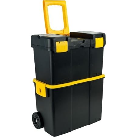 Stalwart Stackable Mobile Tool Box With Wheels By Stalwart Amazon