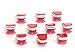 Dazzling Toys Plastic Fake Teeth - Pack of 12 Jumping Walking Chattering Wind Up Toys for Kids, Mini Amusement Toy for Gift, Goody Bag & Stocking Stuffer, Silly Prank Stuff, Halloween Party Favors