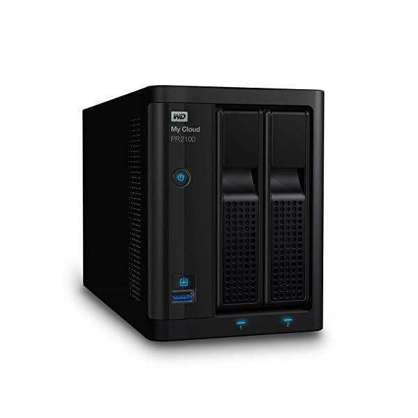 WD 8TB My Cloud Pro Series PR2100 Network Attached Storage - NAS - WDBBCL0080JBK-NESN - Image 4