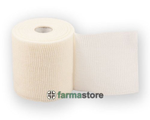 title=FARMAFIX benda coesiva elastica autoaderente estensibilità 50% cm 12x20 mt (cod.