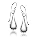 Silverline - Sterling Silver Polished Teardrop Dangle Earrings
