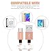 Micro USB Cable, 2Pack 10FT Nylon Braided Tangle-Free High Speed Charging Cord for Samsung, Nexus, LG, Motorola, Android Smartphones and More-[Golden+Silver]