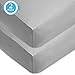 American Baby Company 2 Pack 100% Natural Cotton Fitted Crib Sheets 52