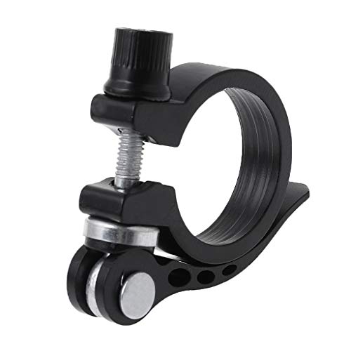 Lergo Aluminum Alloy Seatpost Clamp Quick Release Cycling MTB Bicycle Seat Clamp 34.9mm Internal Diameter Bike Part