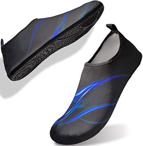Water Shoes,Beach Surf Diving Swim Running Snorkeling Barefoot Skin Shoes, Home Slipper Yoga Socks for Men & Women,Neoprene Rubber Sole Aqua Socks