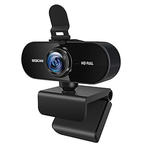 Agedate Webcam PC 1080P Full HD mit Mikrofon Datenschutz Abdeckung Plug and Play Web-Kamera Autofokus…