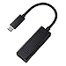 AUKEY USB-C to Ethernet Adapter Supporting 10 / 100 / 1000 Mbps Ethernet for MacBook Pro 2016, MacBook, Chromebook Pixel and More (Black)