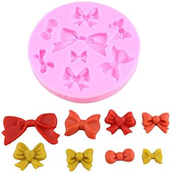 Bowknots Silicone Fondant Cake Mold Home Kitchen Bake Tool Cake Decoration