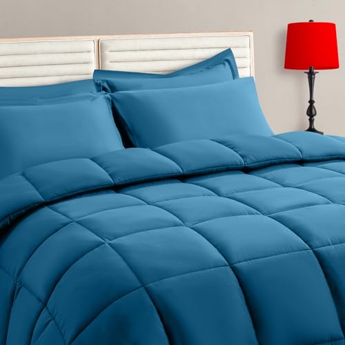 TAIMIT Teal Twin Size Comforter Set