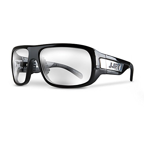LIFT Safety EBD10KC Safety Bold Safety Glasses (Black Frame/Clear Lens