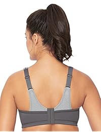 Glamorise 9167 - Sujetador deportivo para mujer (ajustable)