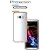 PEYOU Galaxy S8 Plus Case, Protective Clear Case Hard Back PC Cover Anti-Scratch Reinforced Corner Protection Bumper Case for Samsung Galaxy S8 Plus (2017)- Rose Gold