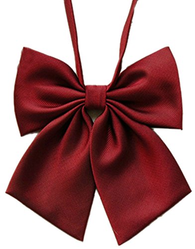 SUKRAGRAHA 1 pc Japan Cosplay Costume School Kid Girl Lolita Style Bow Tie Red