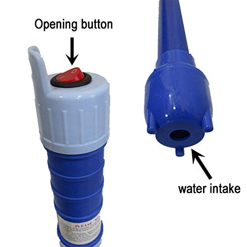 SeaHome 2 PCS Battery-Operated Liquid Transfer Pump Portable Siphon Pump with Bendable Suction Tube for Diesel, Fuel, Oil, Water, Gas, Fish Tank