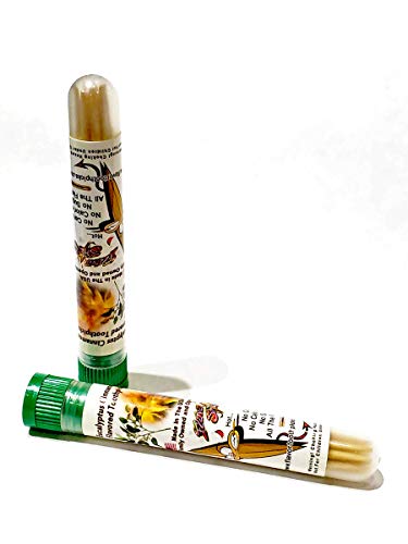 Flavored Toothpicks - Natural Wooden Toothpicks in 7 Flavors - 7 Sampler Tubes - Freshen Breath After Food and Drink - An Alternative to Gum & Candy