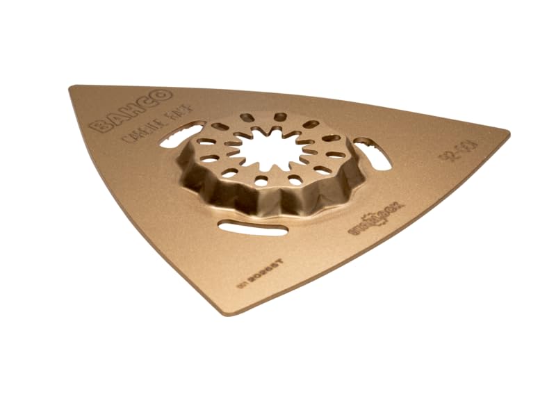 Bahco 80mm Triangular Shaped Multi Tool Blades for Scraping and Reversing Work