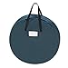 Elf Stor 1017 30-Inch Artificial Wreath Storage Bag, Durable Canvas Green Holiday Christmas Wreath Tote 8 Inches Thick