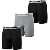 Calvin Klein Men`s Microfiber Boxer Briefs Pack of 3 (US, Alpha, Medium, Regular, Regular, BLACK/BLACK/GRAY)
