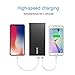 Power Bank 15000mAh, iXCC Portable Charger Ultra High Capacity External Battery Pack with ChargeWise Tech 2.4 Max Maximum Dual Ports Speed Charging for iPhone, iPad, Samsung Galaxy - Black