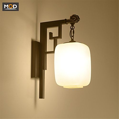 Vintage Wall Sconce Lamp Wall Lights Mod New Chinese wall lights creative bedside wall lights balcony bedroom living room The hotel restaurant Villa study wall lights wall lights [Energy Class A+++]
