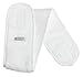 Aquis Microfiber Headband, White (Pack of 6)