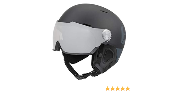 Amazon.com: bollÃ Might Visor Cascos de Esquí Unisex Adulto Negro y Gris  Mate 20.5-21.7 in : Deportes y Actividades al Aire Libre