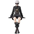 Gluckhapi 9S Figure 9Syorha/9Sautomata Figure No.9 Type S Sitting Position Model PVC Anime Statue Desktop Decoration Gift 5.1IN