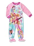 Paw Patrol Skye Top Pups Pup Power Girls Footed Pajamas Blanket Sleeper