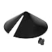 Squirrel-X Squirrel Baffle for Bird Feeders, 15-Inch Steel Wrap Around, Black, 38046