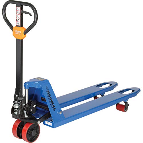 5500 Lb. Capacity Narrow Aisle Pallet Jack Truck, 18 x 48 Forks