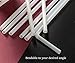 Webake Plant Base Straws, 200 Pack 9 Inch Individually Wrapped Straws, Compostable Straws Flexiable Eco Straw, PLA Drinking Straws for Tumbler Water Bottle