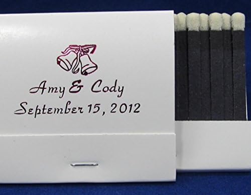 225 white personalized matchbooks wedding favors bridal shower birthday showe custom printed matches free personalization