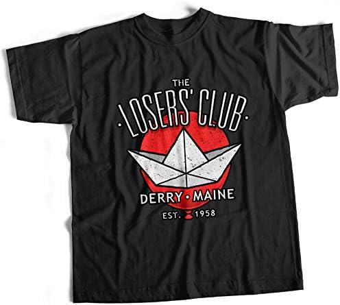 DesignTshirtsDirect It Stephen King Black Pennywise Horror Christine Film Movie Cult Loser Club T Shirt