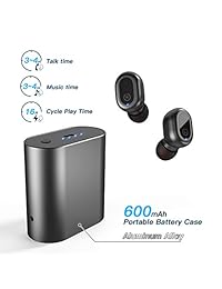 Auriculares Bluetooth estéreo inalámbricos XIKER con Bluetooth 5.0 y auriculares inalámbricos IPX8 impermeables, auriculares inalámbricos de 16 horas de reproducción con graves profundos