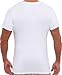 Men's Slimming Light Compression V-Neck Shirt - Short Sleeve Body Shaper T-Shirt for Gynecomastia, Weight Loss