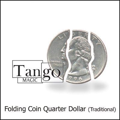 Tango Folding Quarter, Coin in a Bottle Magic Trick