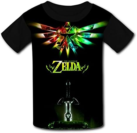 FFxu6 Children Cool zel-Da Picture Polyester Tee M