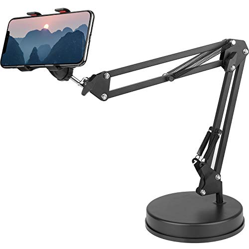 Overhead Phone Video Stand,Chromlives Overhead Phone Mount Stand