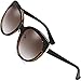 SIPLION Women's Polarized Wayfarer Cat Eye Oversized Sunglasses For Women
