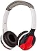 XO Vision IR630R Universal IR in Car Entertainment Wireless Foldable Headphones, Red primary