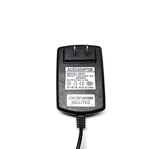 6V 2A SuperTerrific Power Supply, 5.5mm x 2.1-2.5mm Adapter, AC DC Transformer
