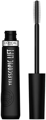L'Oreal Paris Telescopic Lift Mascara 36H +5mm Length Black No Clump Smudge view 1