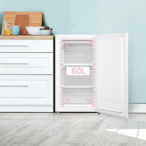 RCU60WH2 Congelatore Verticale Monoporta Compatto 60L
