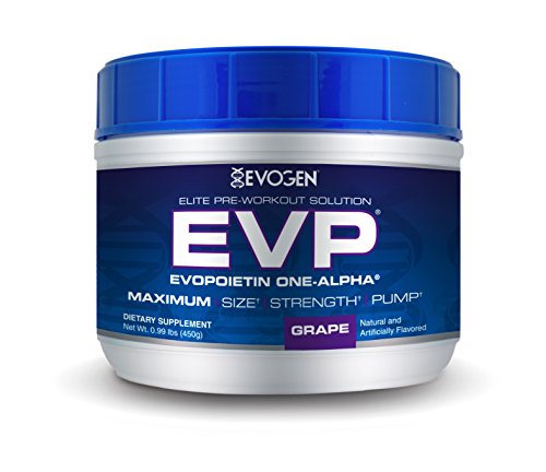 Evogen EVP 40 Servings Protein Powders, Grape, 0.99 Pound