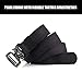 FEIKCOR Tactical Belt, Tactical Heavy Duty Waist Belt for Men, Quick-Release Military Style Shooters Nylon Belts Metal Buckle (Black)