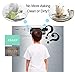 Dishwasher Magnet Clean Dirty Sign, Double Sided Dishwasher Magnet Flip with Strong Magnet and Adhesive Tapes for All Dishwasher, 1 Piece (Green + Gray)