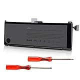 12-Cell A1309 Battery A1297 Laptop Power Replacement for Apple MacBook Pro 17